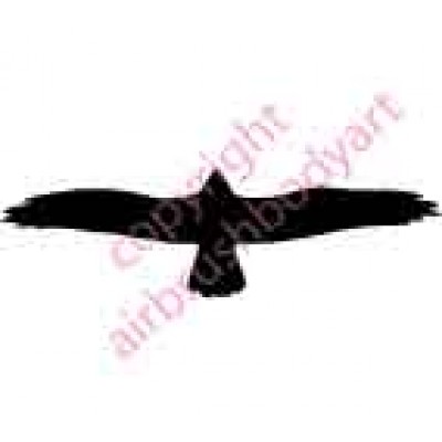 0006 eagle re-usable stencil stencils