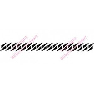 0015 armband re-usable stencil