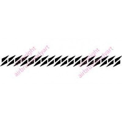 0015 armband re-usable stencil