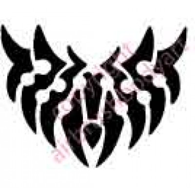 0039 tribal re-usable stencil