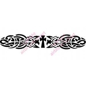 0041 armband re-usable stencil