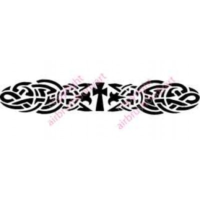 0041 armband re-usable stencil