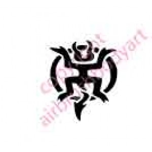 0048 tribal re-usable stencil