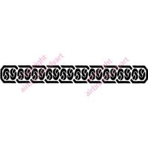 0052 armband re-usable stencil