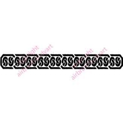 0052 armband re-usable stencil