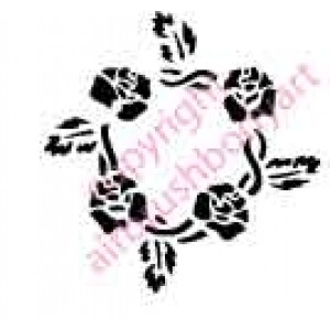 0056 belly button re-usable stencil