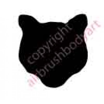 0059b cougar backing re-usable stencil