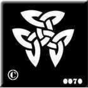 0070 reusable celtic stencil