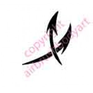 0076 arrows re-usable stencil