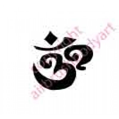 0086 ohm symbol re-usable stencil