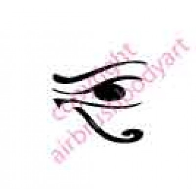0130 Eye of Ra re-usable stencil