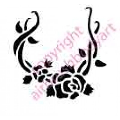 0138 belly button re-usable stencil