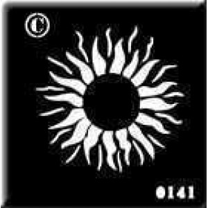0141 reusable sun stencil