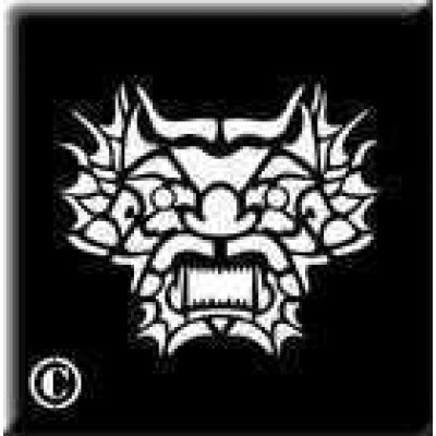 0146 reusable chinese dragon stencil
