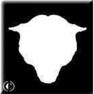 0173b reusable tiger backing stencil