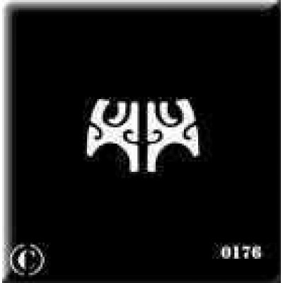 0176 reusable maori female stencil