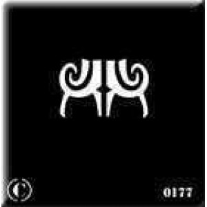 0177 reusable maori female stencil