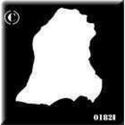 0182b reusable grim reaper backing stencil