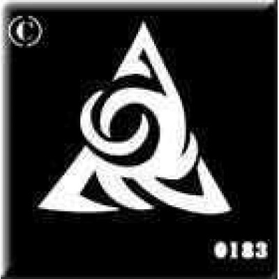 0183 reusable tribal stencil