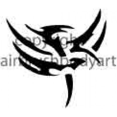 0202 tribal large re-usable stencil