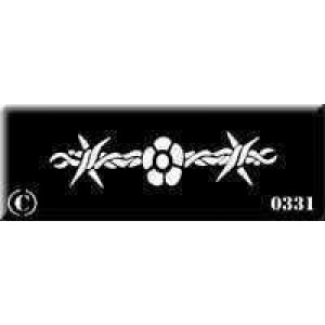 0331 reusable ankle band stencil