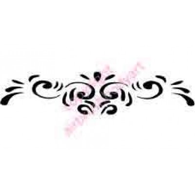 0483 tribal backband