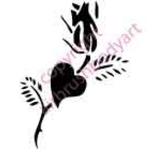 0521 rose heart large