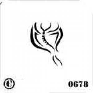 0678 reusable butterfly stencil 0678 reusable butterfly stencil