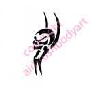 0703 tribal skull 0703 tribal skull