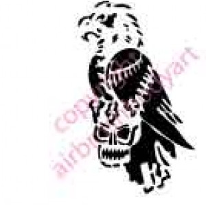 0737 eagle skull