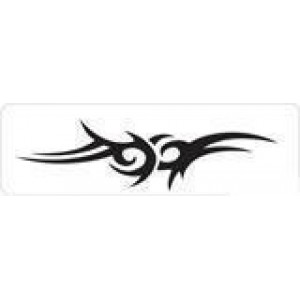 0807 reusable tribal band stencil
