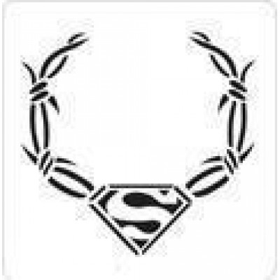 0827 reusable belly button stencil