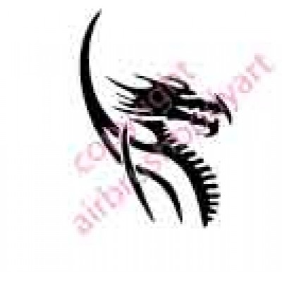 0849 tribal dragon