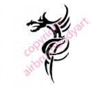 0851 tribal dragon