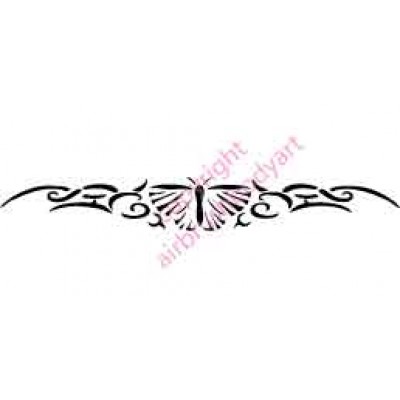 0891 butterfly armband/back band