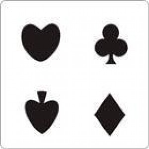 0894 reusable card symbol stencil
