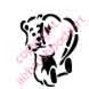 1033 teddy bear with heart