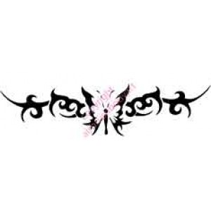 1041 butterfly armband/backband