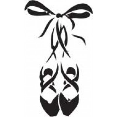 6048 ballet shoes stencil