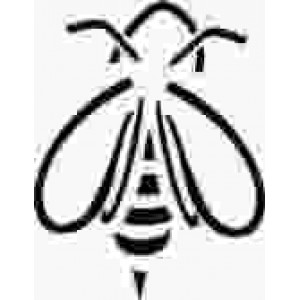 6063 bee reusable stencil