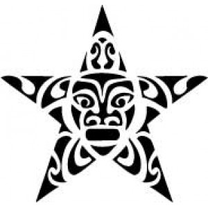 6090 tribal star face stencil 6090 tribal star face stencil