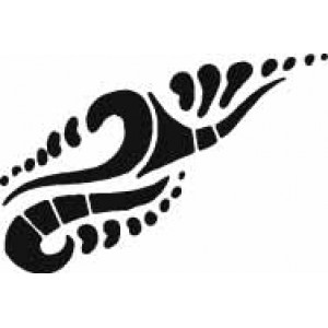 6178 Cheryl Cole reusable tattoo stencil 6178 Cheryl Cole reusable tattoo stencil