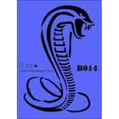 b14 xxl cobra stencl 250mm x 350m