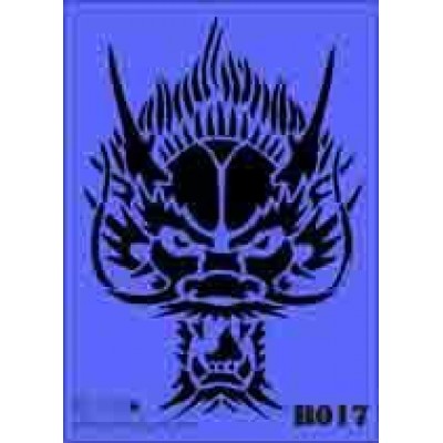 b17 xxl dragon stencil 250mm x 350mm