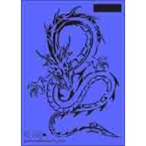 b18 xxl dragon stencil 250mm x 350mm