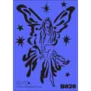 b20 xxl fairy stencil 250mm x 350mm