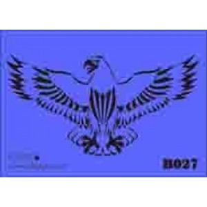 b27 xxl eagle stencil 250mm x 350mm
