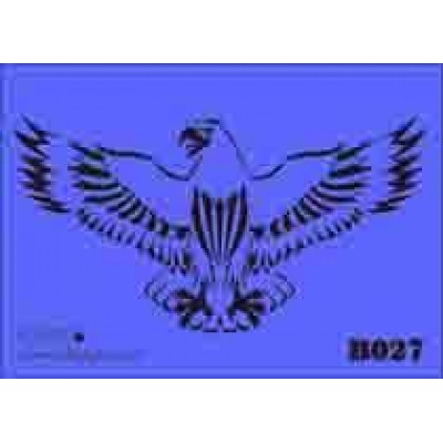 b27 xxl eagle stencil 250mm x 350mm