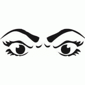 6113 eyes resuable stencil 6113 eyes resuable stencil