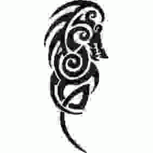 6120 tribal dragon reusable stencil 6120 tribal dragon reusable stencil